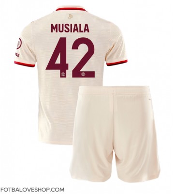 Bayern Munich Jamal Musiala #42 Dětské Alternativní Dres 2024-25 Krátký Rukáv (+ trenýrky)